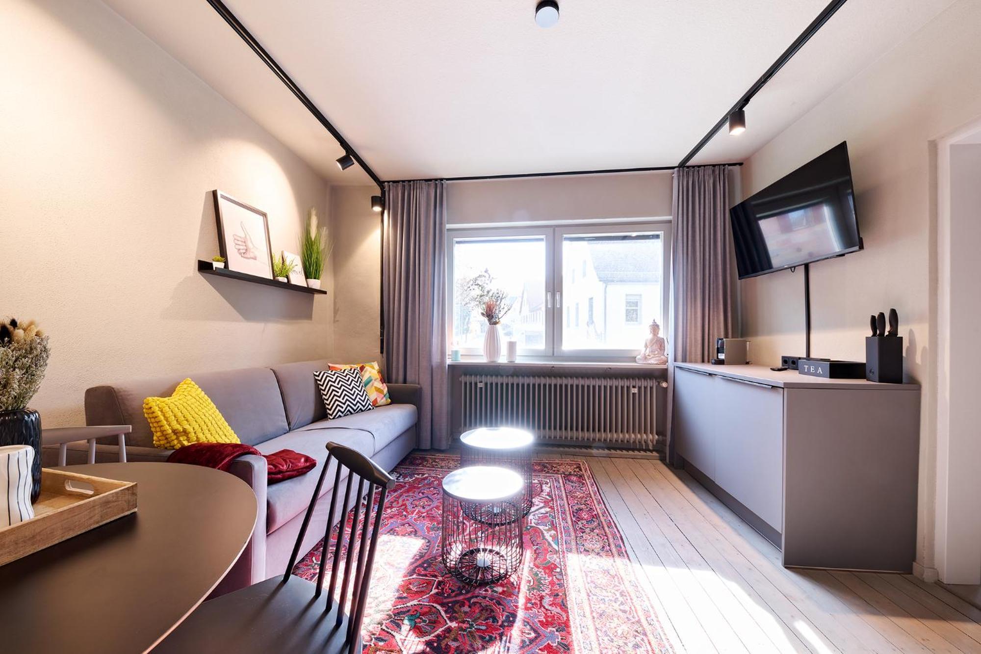 Xzllenz Kueche Bad S-Bahn Parken Smart-Tv Wellbeing Lägenhet Neunkirchen am Sand Exteriör bild